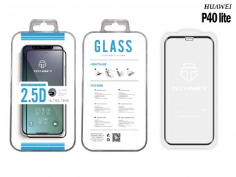 Gehrtetes Glas Haut Huawei P40Lite 2.5D