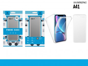 Total Pc+Tpu  Samsung A41 Protection Cover Transparent