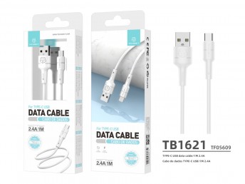 USB-Type C Cable 2A 1M White