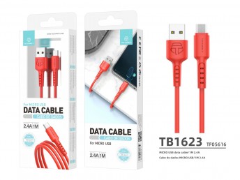 Cable Micro Usb 2A 1M rojo