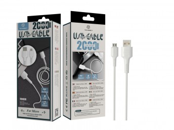 Micro USB Cable 2A 2M White
