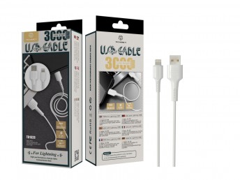 Usb Cable For Ip 6/7/8 / X / Xs 2A 3M White