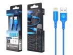Câble USB Pour Ip 6/7/8 / X / Xs 2A 1M Bleu Câble USB Pour Ip 6/7/8 / X / Xs 2A 1M Bleu