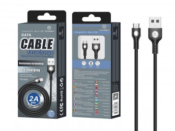 Micro USB Cable 2A 1M Black