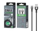 L�nea USB C 2A 1M negro