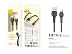 Micro Usb Macaron Pvc Data Cable 1.2M Black 2.4A Micro Usb Macaron Pvc Data Cable 1.2M Black 2.4A
