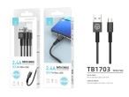 Micro Usb Data Cable 1.2M Black 2.4A Micro Usb Data Cable 1.2M Black 2.4A