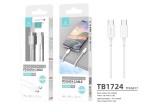 Datenkabel Typ-C bis Typ-C Pd 1M Weiß Datenkabel Typ-C bis Typ-C Pd 1M Weiß