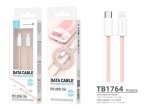 Pd-Datenkabel Typ-C/Lightning 25W Pink Pd-Datenkabel Typ-C/Lightning 25W Pink
