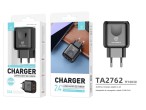 Carregador Sem Cabo 2.4A 2Usb Preto Carregador Sem Cabo 2.4A 2Usb Preto