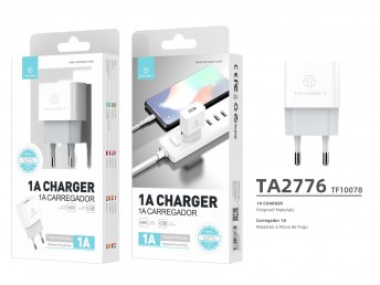 Chargeur 1Usb 1A Blanc