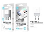 Charger 1Usb 1A White Charger 1Usb 1A White