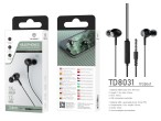 Earphones 3.5mm Black
