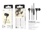 Earphones 3.5mm Black Earphones 3.5mm Black