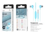 Earphones 3.5Mm Blue Earphones 3.5Mm Blue