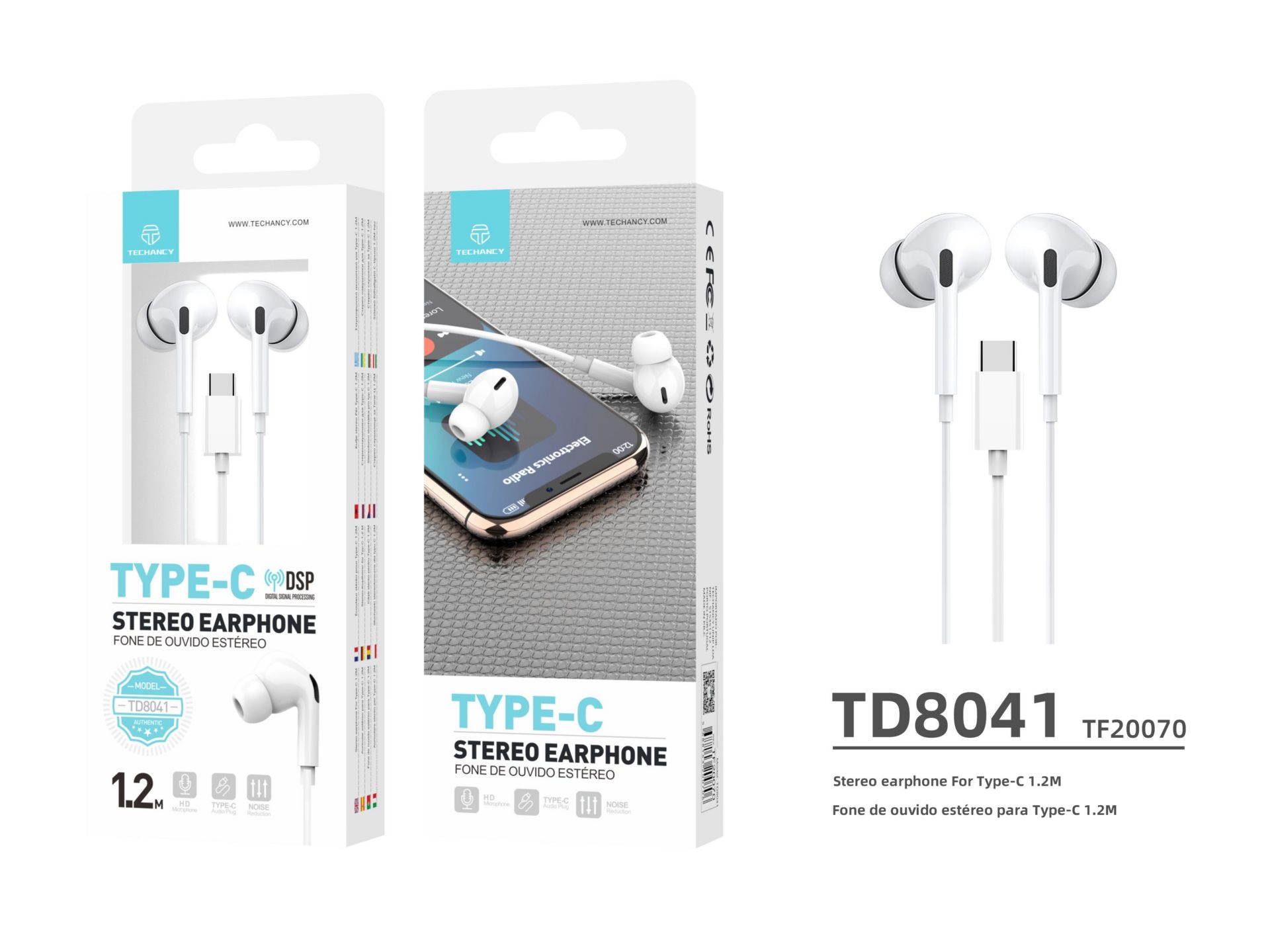 Auriculares digitales C3Generation White Auriculares digitales C3Generation White