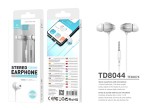 Nuevo auricular blanco de 3,5 mm Nuevo auricular blanco de 3,5 mm