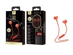 Auriculares Bluetooth deportivos rojos
