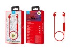 Auriculares Bluetooth deportivos rojos Auriculares Bluetooth deportivos rojos