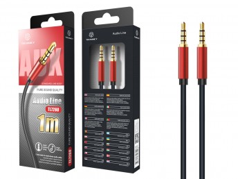 Audio Cable Tpe 1M 3.5Mm Red