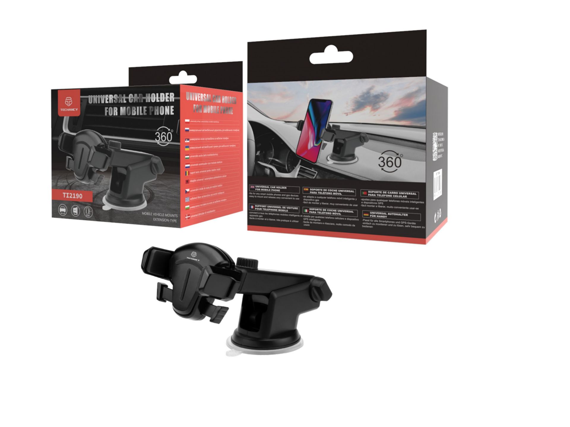 Universal Handy Unterstützung Schwarz Universal Handy Unterstützung Schwarz