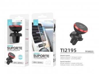 Support universel de tlphone portable noir/rouge