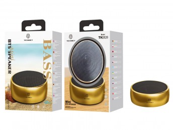 Mini  Speaker Bluetooth Golden