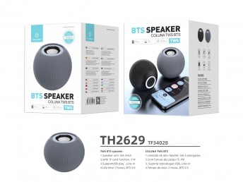 Lautsprecher Tws Bluetooth Grau