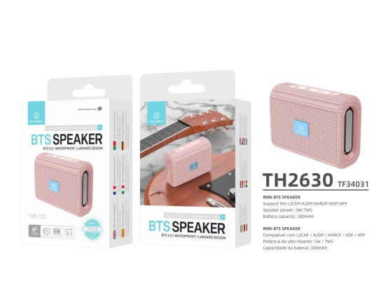 Bluetooth Speaker Pink