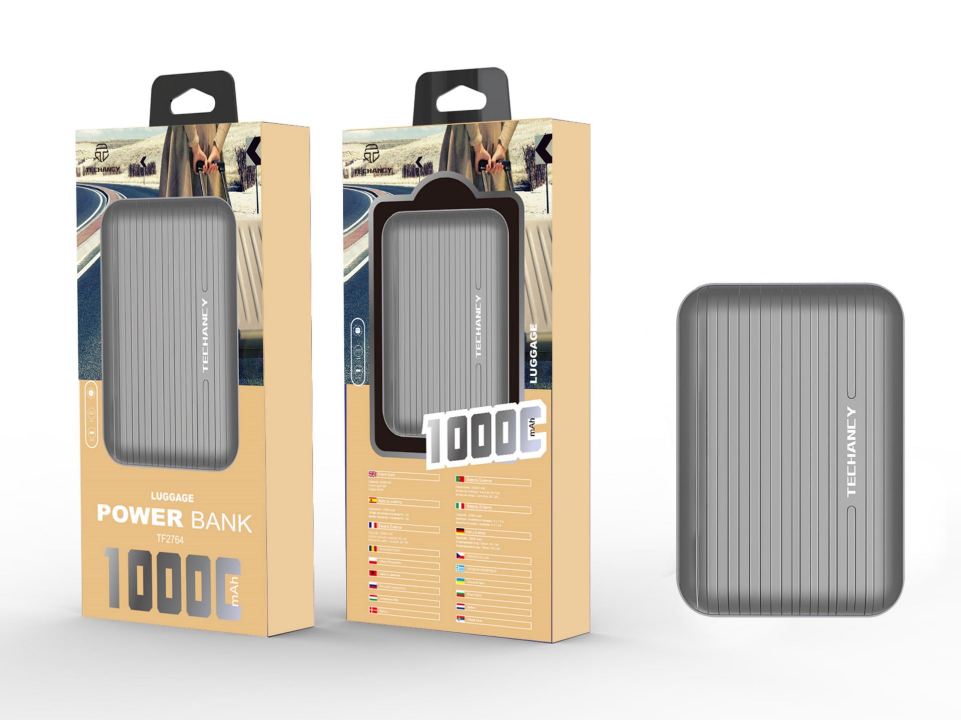 Power bank 10000Mah 2A Grau Power bank 10000Mah 2A Grau