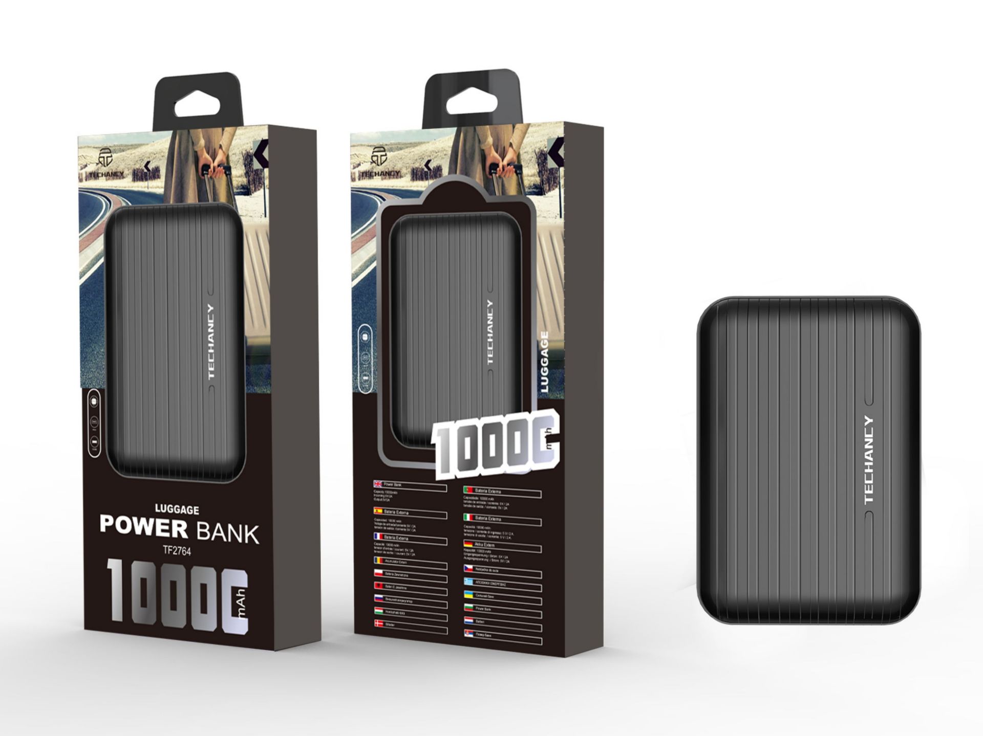 Powerbank 10000Mah 2A Noir Powerbank 10000Mah 2A Noir