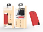 Powerbank 10000Mah 2A 2Usb Vermelha Powerbank 10000Mah 2A 2Usb Vermelha