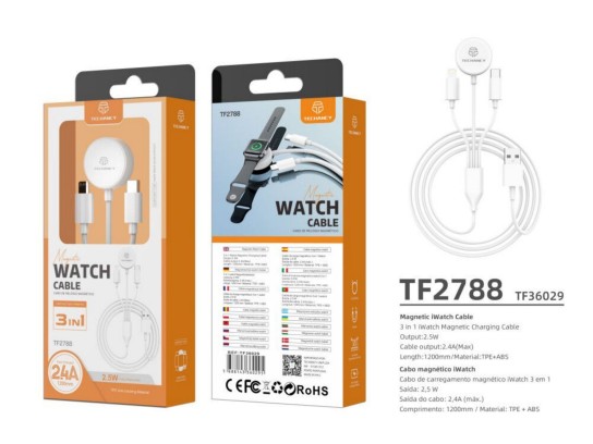 3In1 Charger for Iwatch Watch