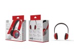 Auricolare Bluetooth Con Microfono (Bt-Sd-Fm-Risposte Chiamate) Rosso Auricolare Bluetooth Con Microfono (Bt-Sd-Fm-Risposte Chiamate) Rosso