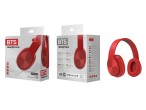 Auricolare Bluetooth Con Microfono (Bt-Sd-Fm-Risposte Chiamate) Rosso Auricolare Bluetooth Con Microfono (Bt-Sd-Fm-Risposte Chiamate) Rosso