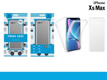 Capa Protecao De Total Pc+Tpu Iphone Xs Max Transparente