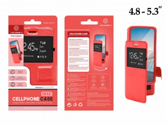 Universal Mobile Phone Cover 4.8-5.3 Red