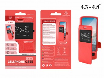 Universal Mobile Phone Cover 4.3-4.8 Red