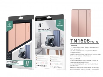 Weiche Silikon-Schutzhlle fr Ipad Pro 11 (2020) Gold Pink