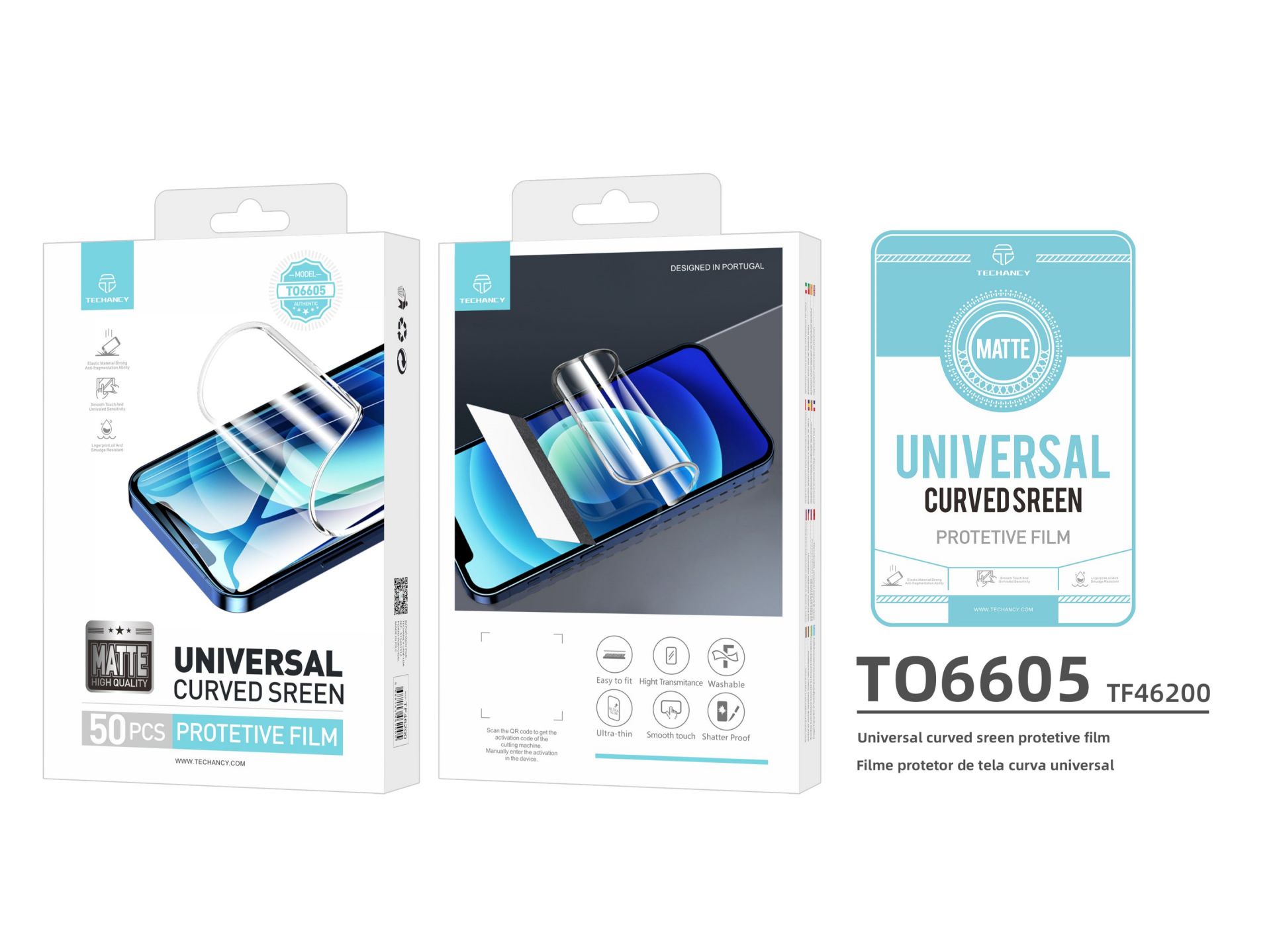 Película azul Tpu Película azul Tpu