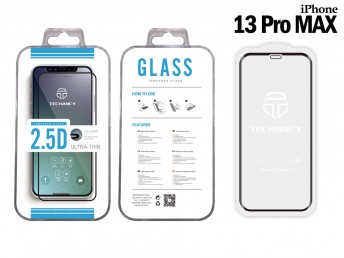 Tempered Glass Iphone 13 Pro Max 2.5D Fullcover Black