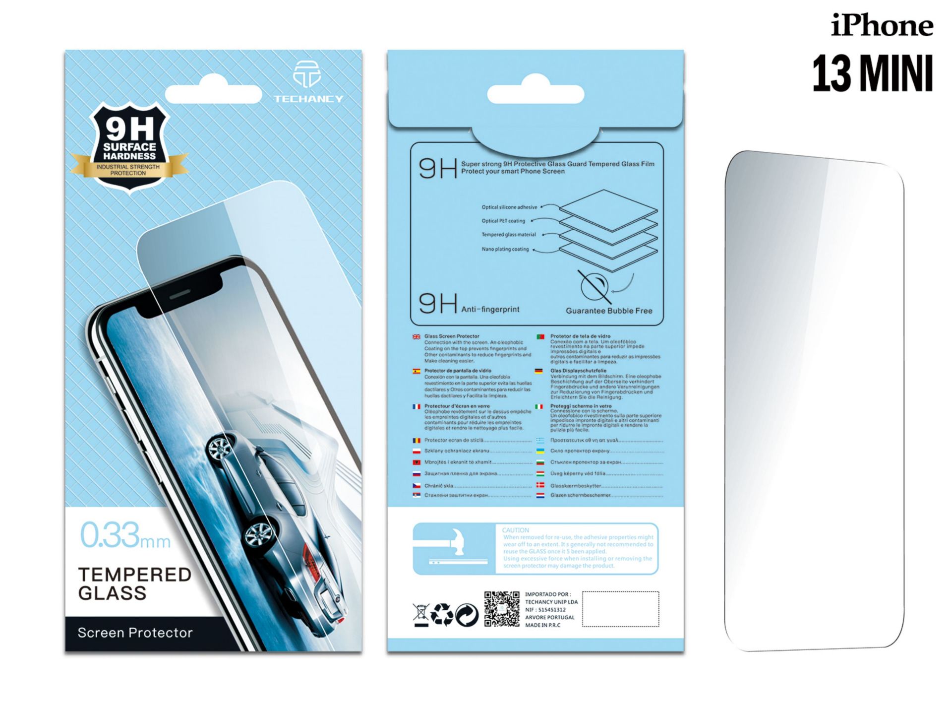 Iphone 13Mini Toughened Glass Sheet Iphone 13Mini Toughened Glass Sheet