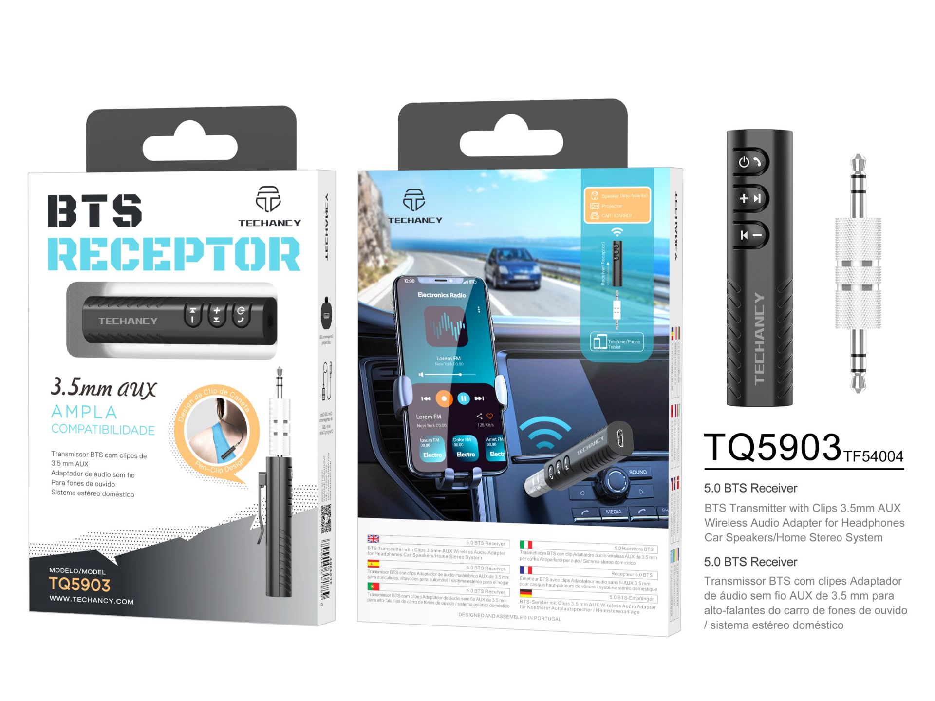 Bluetooth Adaptador Audio Para Carro Bluetooth Adaptador Audio Para Carro