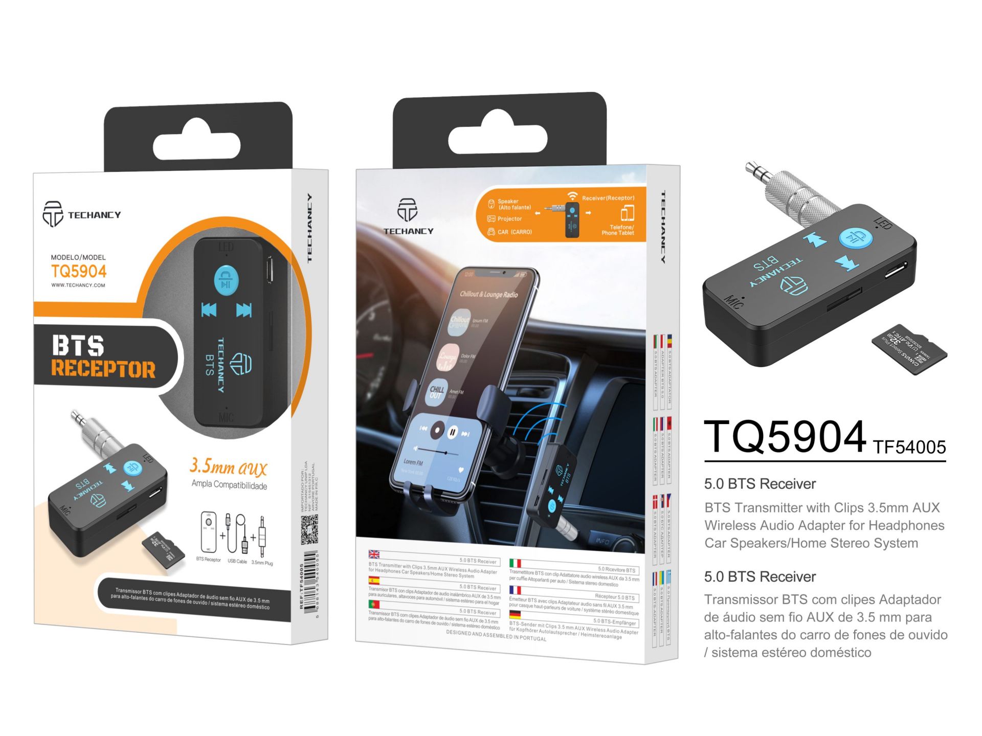 Bluetooth Adaptador Audio Para Carro Bluetooth Adaptador Audio Para Carro