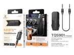 Adaptador De Áudio De Recepção E Transmissão Bluetooth Preto Adaptador De Áudio De Recepção E Transmissão Bluetooth Preto