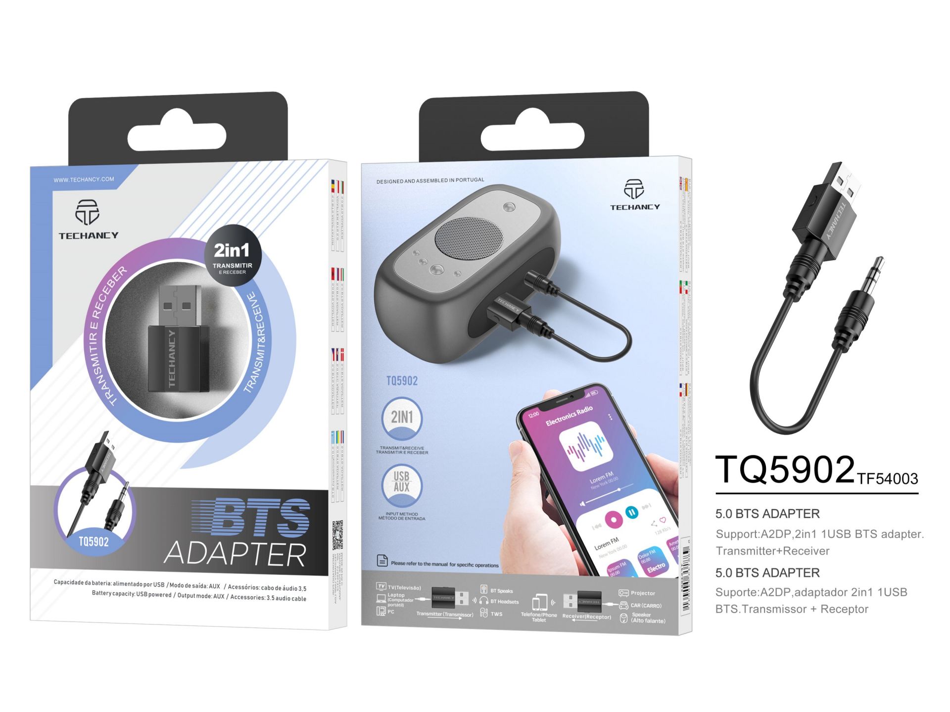 Bluetooth Adaptador Audio