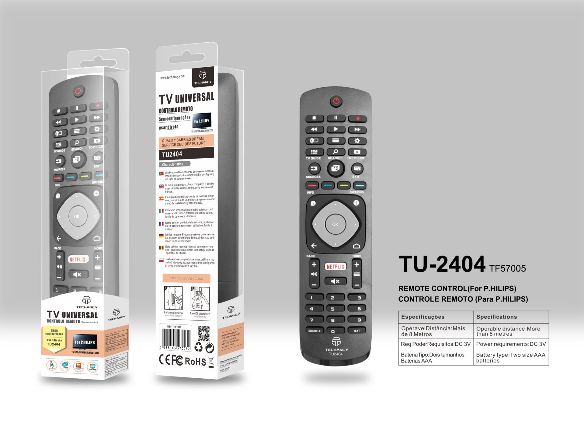 Remote Control Without Settings For Philips Remote Control Without Settings For Philips