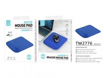 Mouse pad Memory Schaum Hand Rest Blau