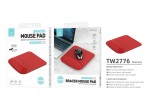 Mousepad mousse � m�moire de forme rouge repos-mains