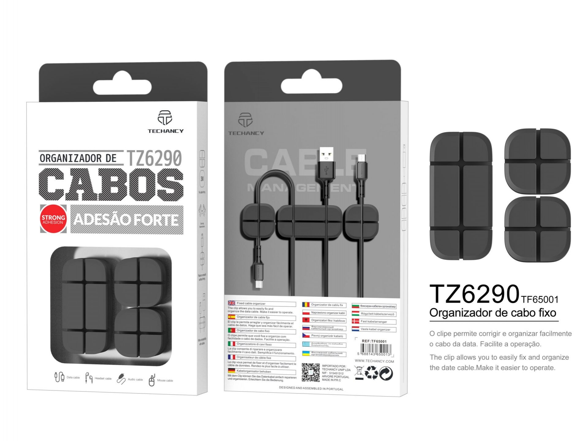 Organizador de cable rojo Organizador de cable rojo
